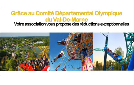 RÉDUCTION EXCEPTIONNELLE SUR LES PARCS DE LOISIRS